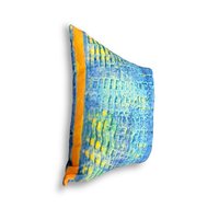 Blue Abstract Pillows