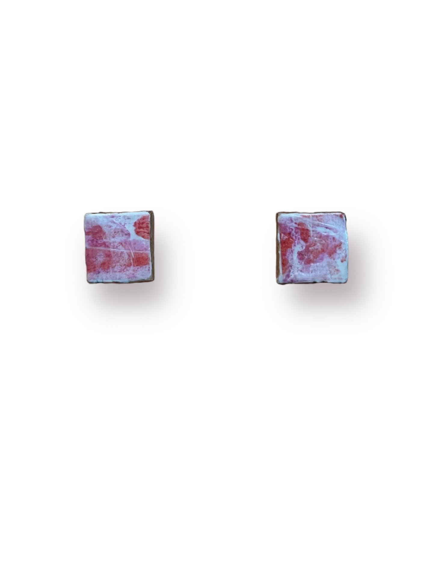 Abstract White & Light Pink