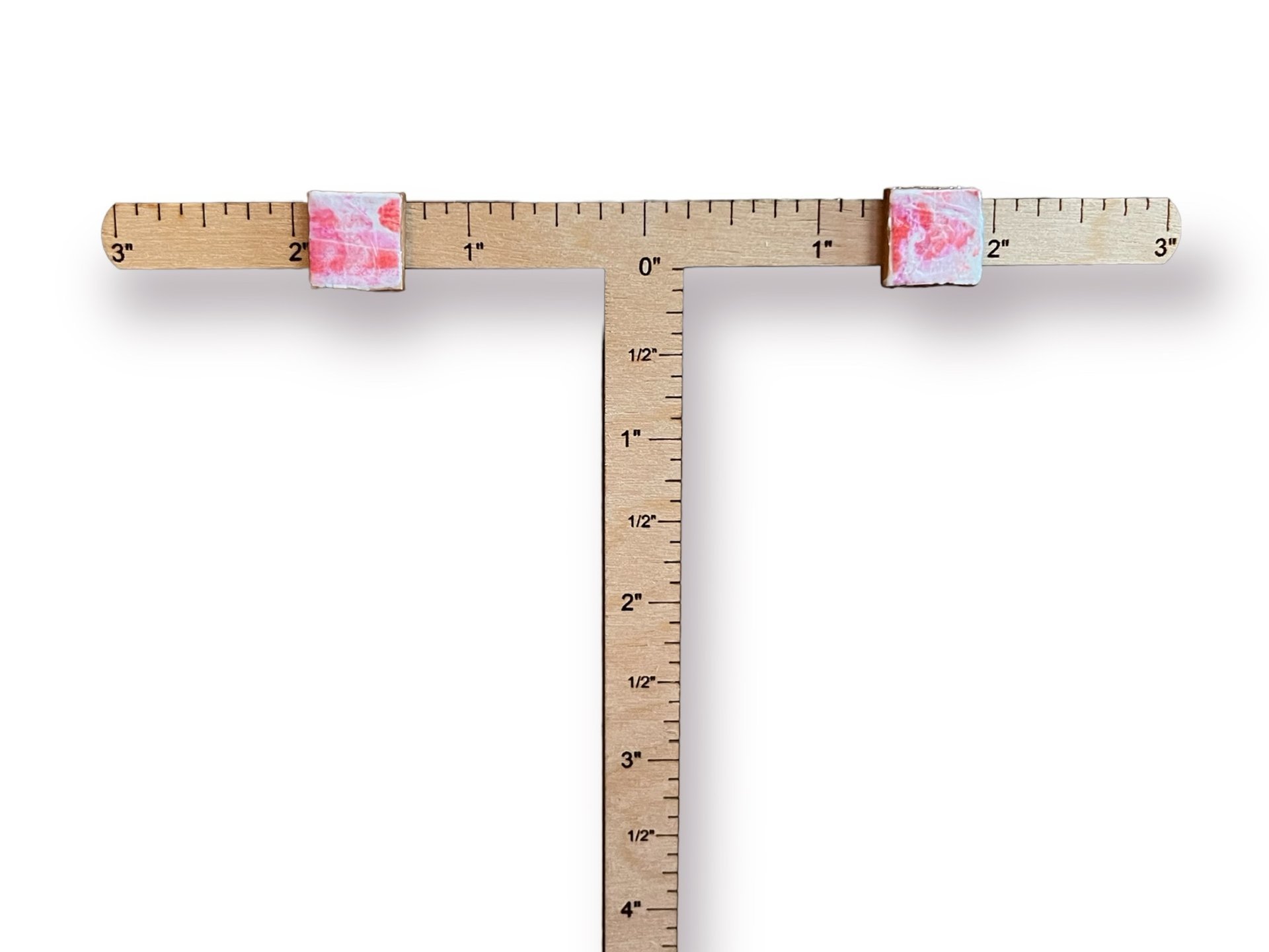 Abstract White & Light Pink