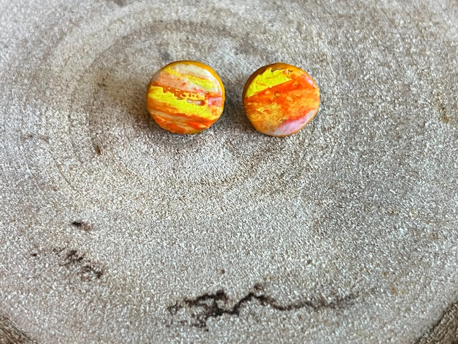 Orange & Yellow Abstract 